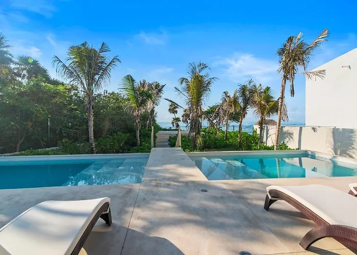 Akumal Seaside Ocean View Beach Access Rooftop Pools